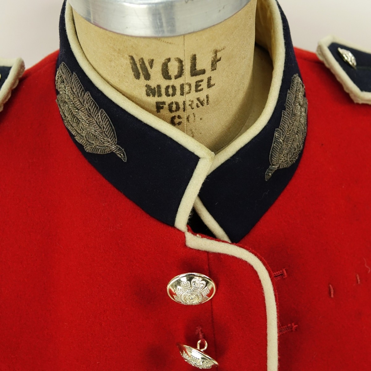 Scots Guard Ceremonial Red Wool Tunic