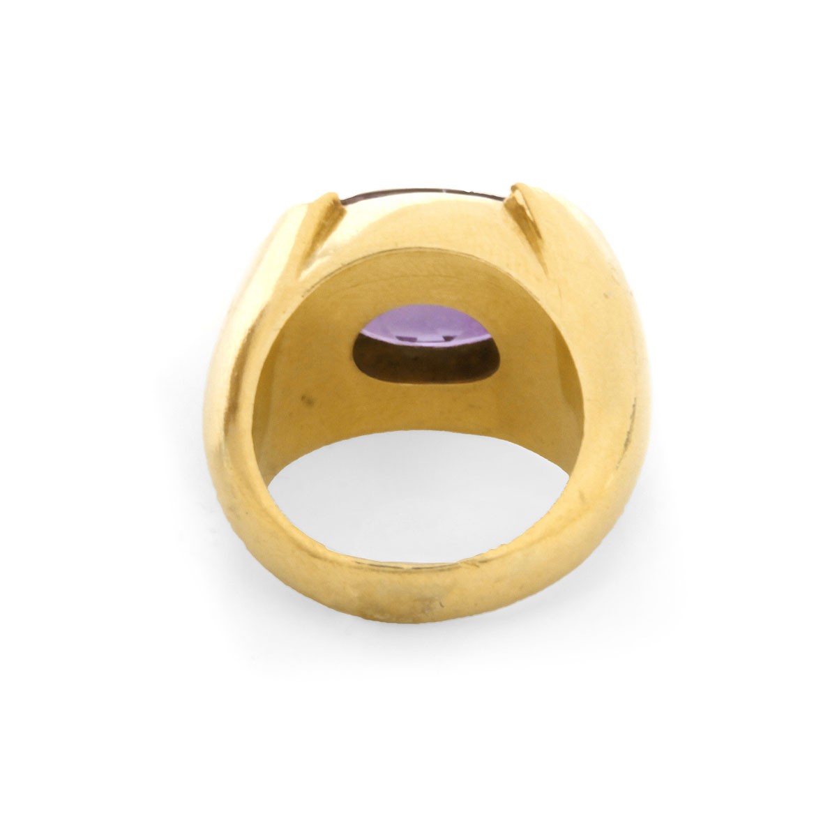Vintage Amethyst and 18K Ring