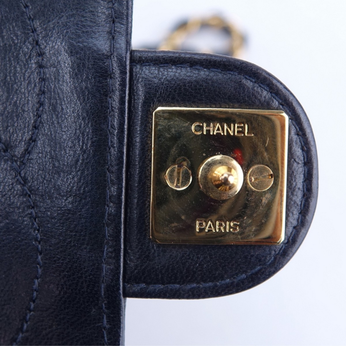 Chanel Black Quilted Leather Mademoiselle PM Bag