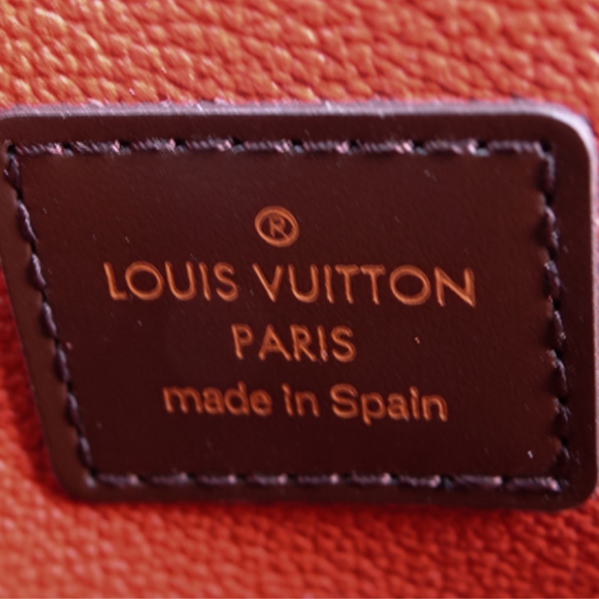 Louis Vuitton Damier Ebene Brown Cosmetic Pouch