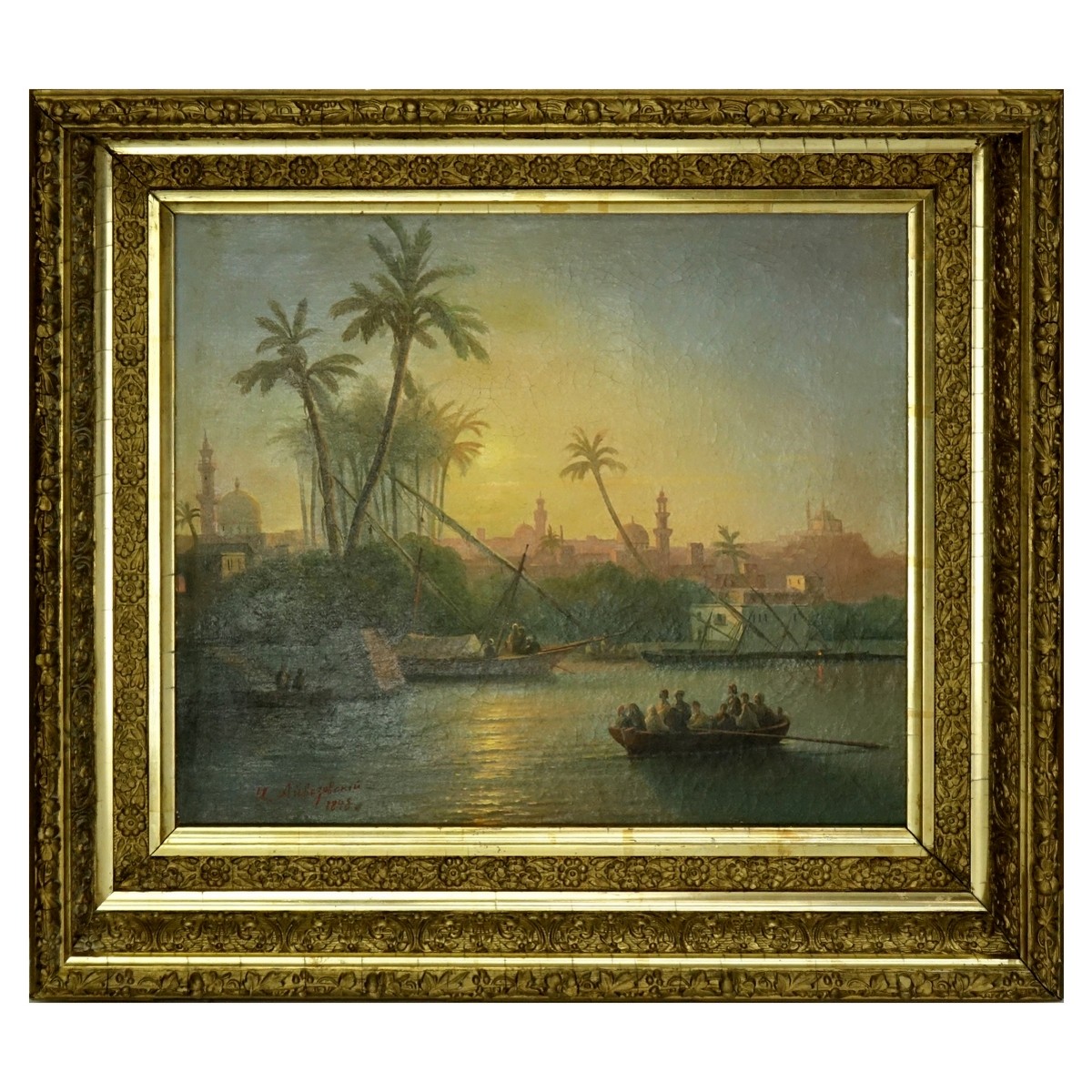Ivan Aivazovsky, Russian (1817 - 1900) Oil Canvas