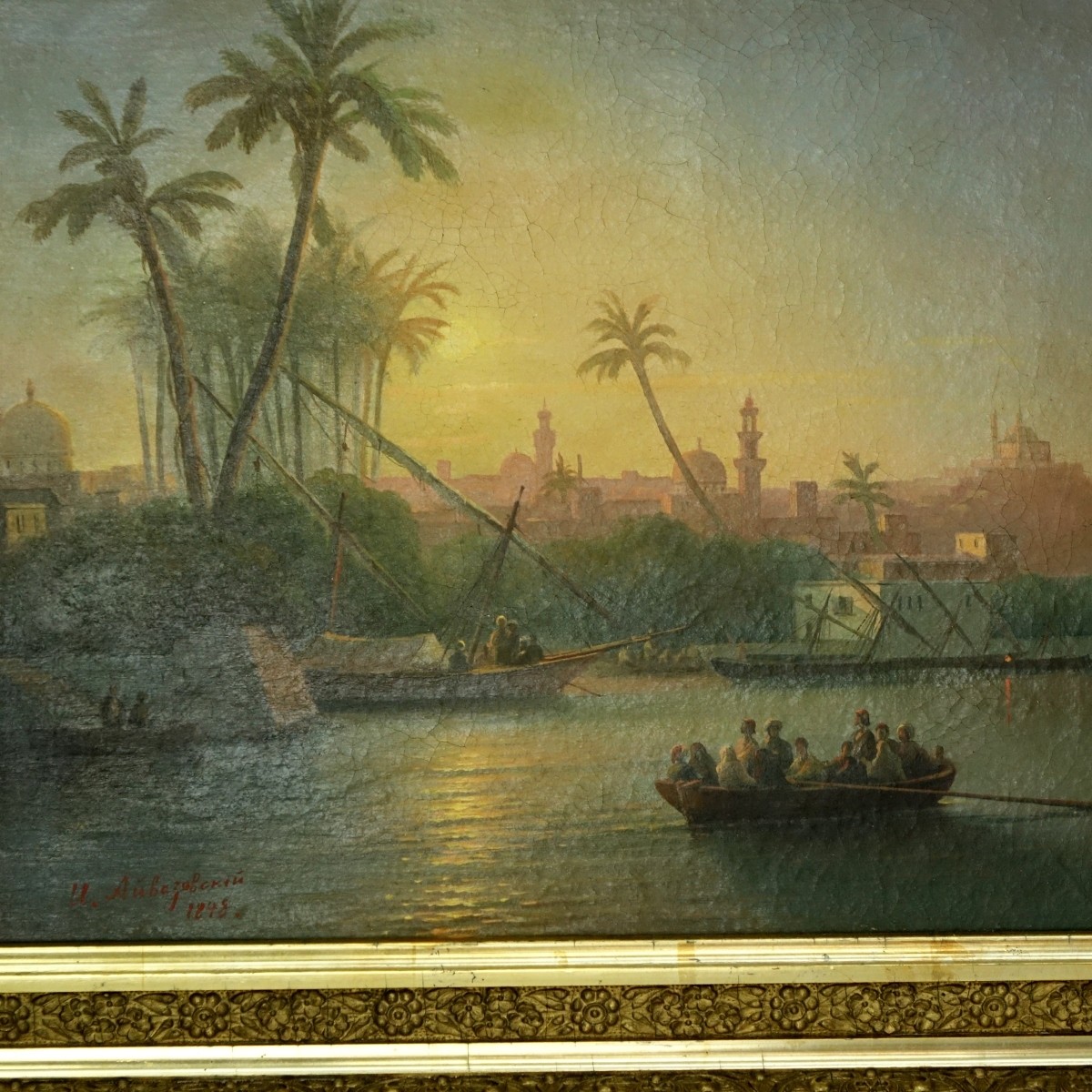 Ivan Aivazovsky, Russian (1817 - 1900) Oil Canvas