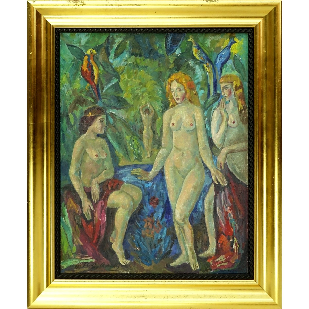 Boris Anisfeld, Russian (1878 - 1973) Oil/Canvas