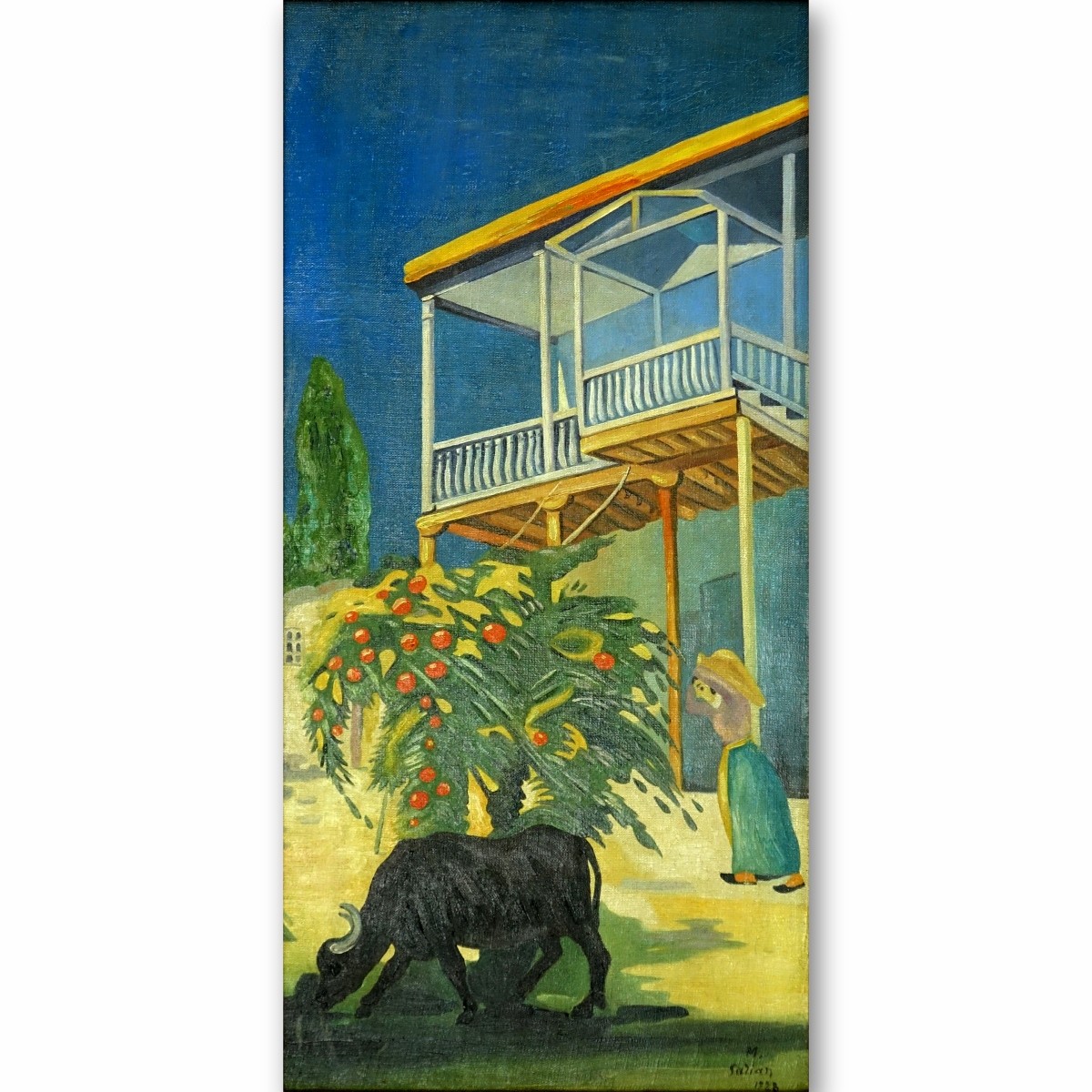 Martiros Sarian (1880 - 1972) Oil/Canvas