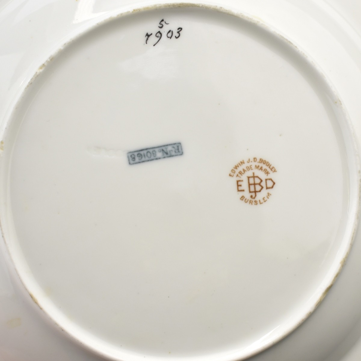 Ten (10) Bodley Porcelain Turtle Soup Bowls