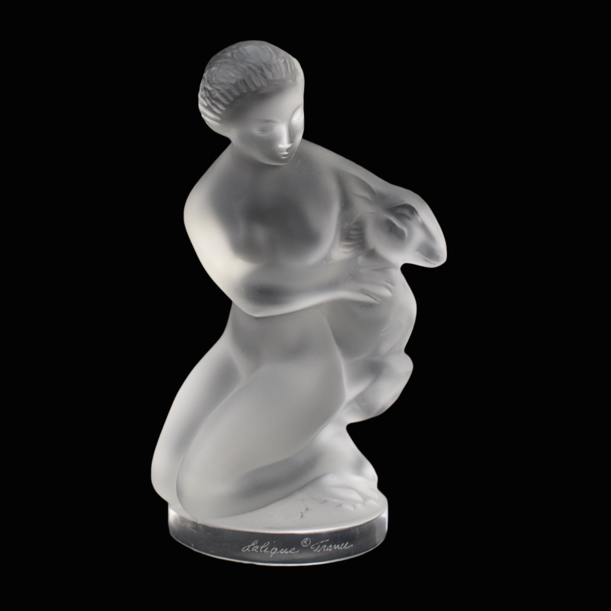 Grouping of Five (5) Lalique Tabletop Items