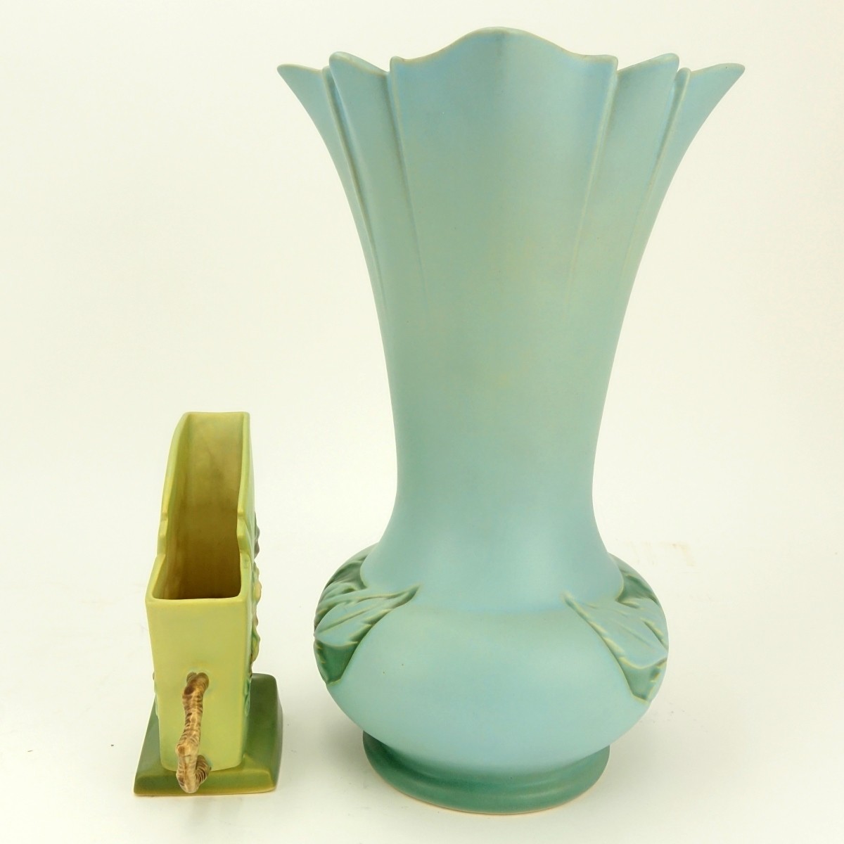 Two (2) Roseville Pottery Vases