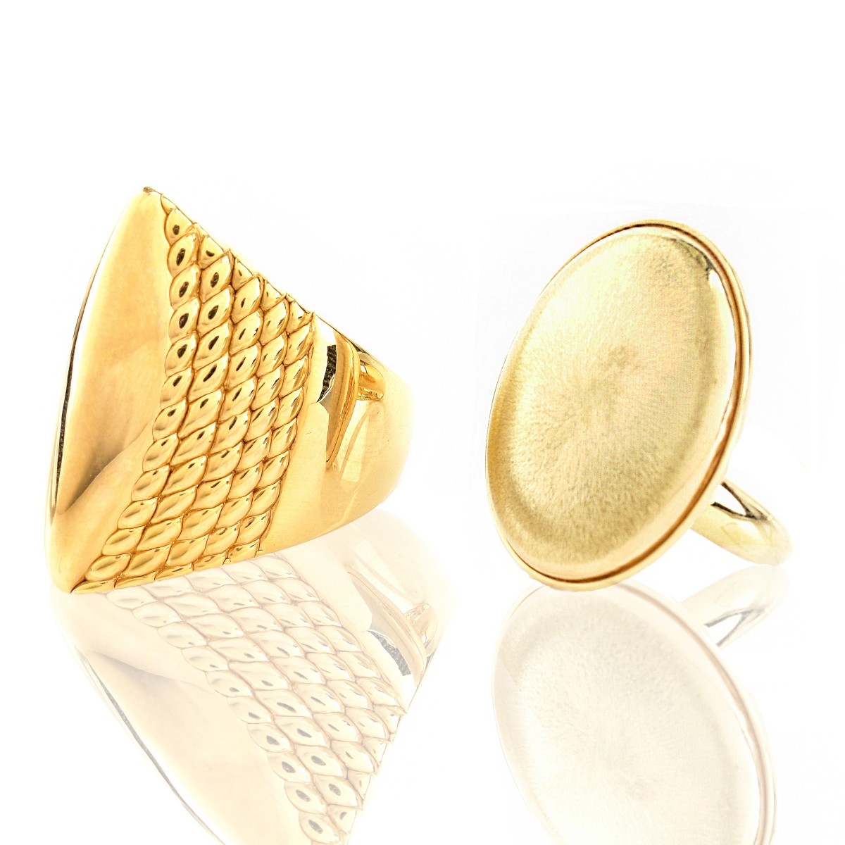 Two (2) 14K Gold Rings