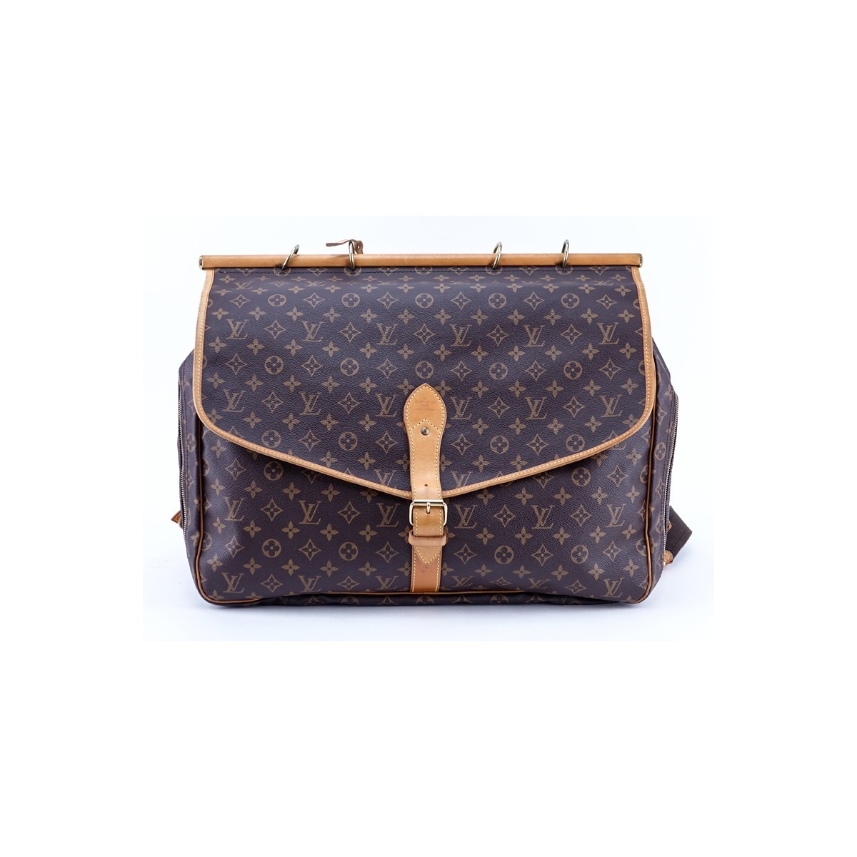 Louis Vuitton Brown Monogram Sac Chasse Luggage