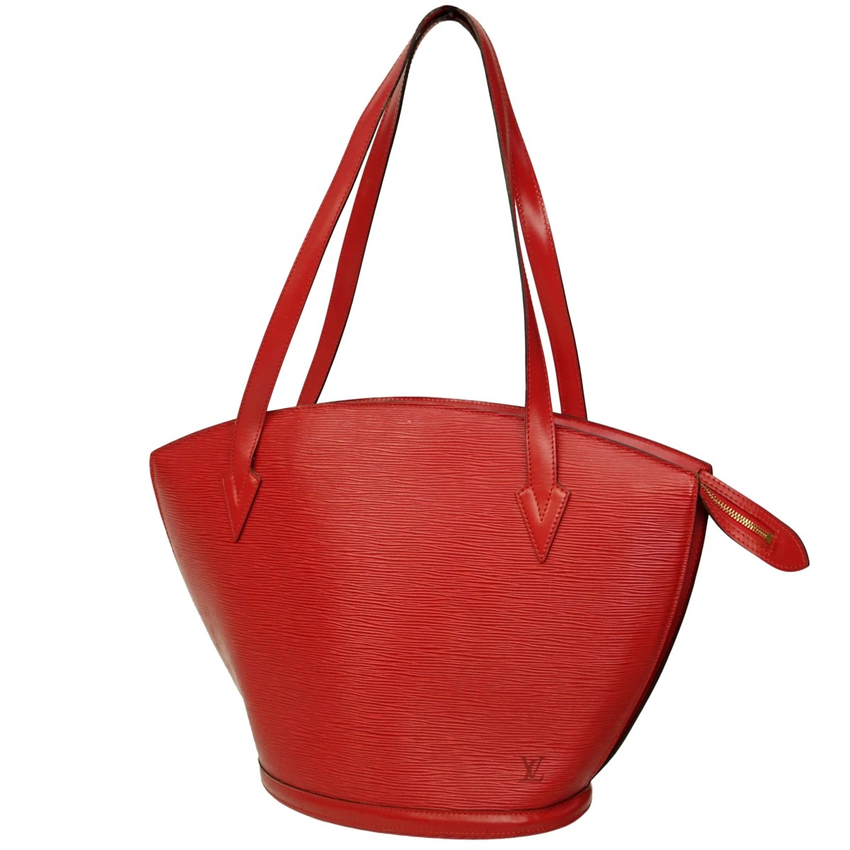 Louis Vuitton Red Epi St-Jacques Shopping GM Tote