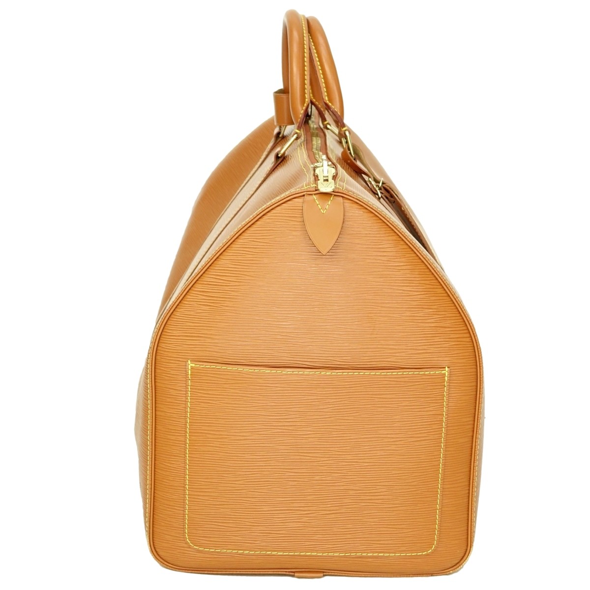 Louis Vuitton Gold Epi Leather Keepall Travel Bag