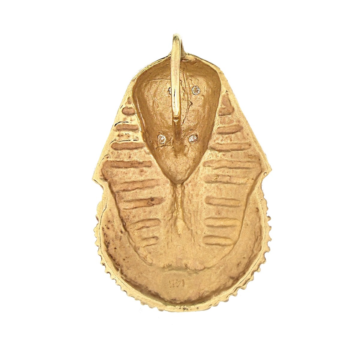 Vintage 14K Gold and Diamond Pendant