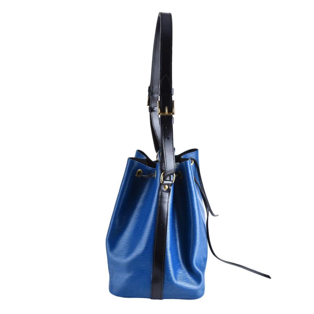 Louis Vuitton Blue/Black Epi Noe Bicolor PM