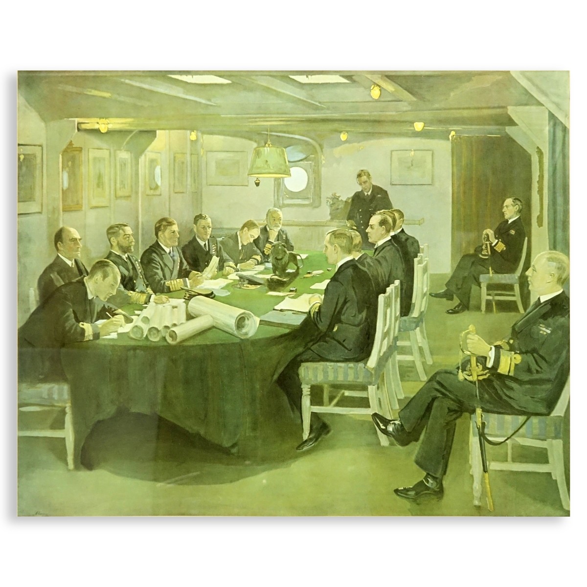 After: Sir John Lavery (1856 - 1941) Colored Print