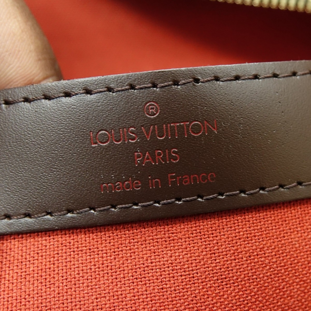 Louis Vuitton Brown Damier Ebene Naviglio Bag
