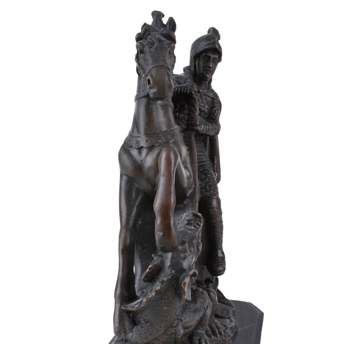 20th Century Bronze Medieval Style Sculpture