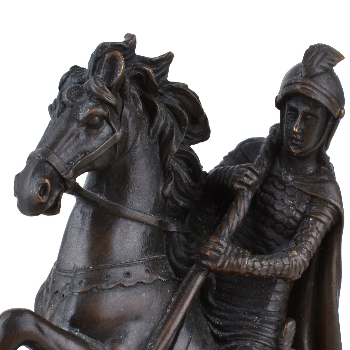 20th Century Bronze Medieval Style Sculpture