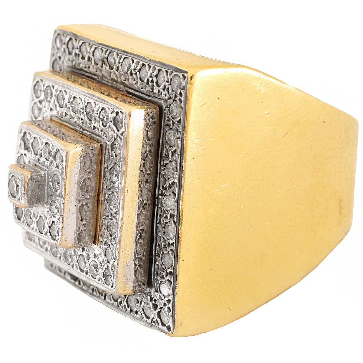 Vintage Diamond and 14K Gold Ring