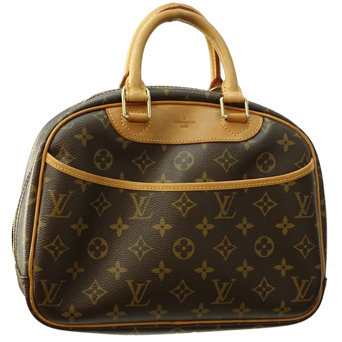 Louis Vuitton Brown Monogram Trouville Bag