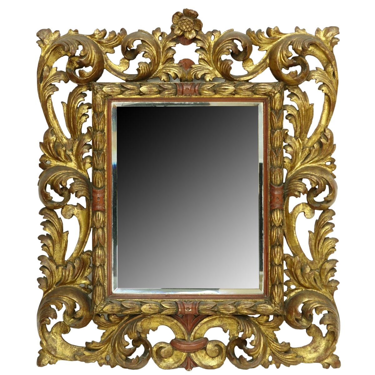20th Century Italian Florentine style Mirror