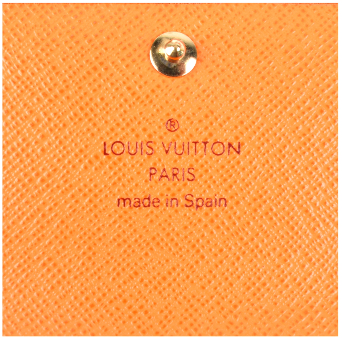Louis Vuitton Matte Orange Epi Sarah Wallet