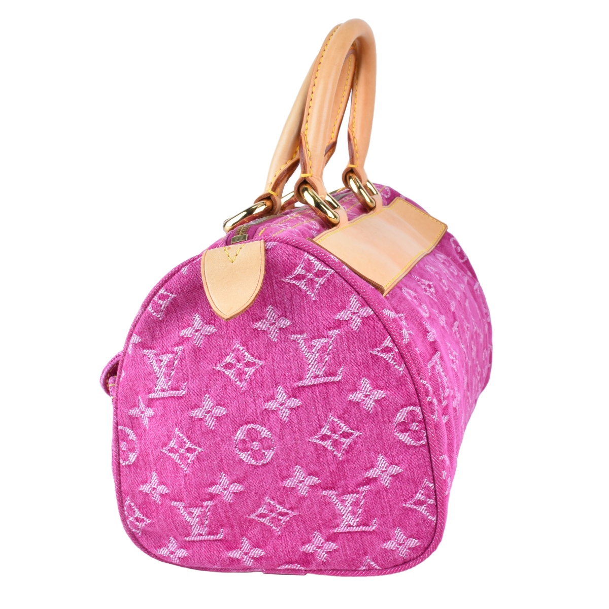 Louis Vuitton Pink Monogram Denim Neo Speedy Bag