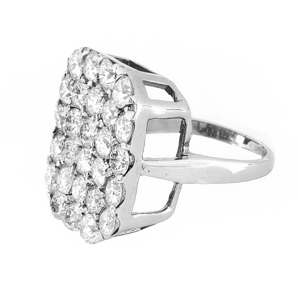 4.0ct Diamond and 14K Gold Ring