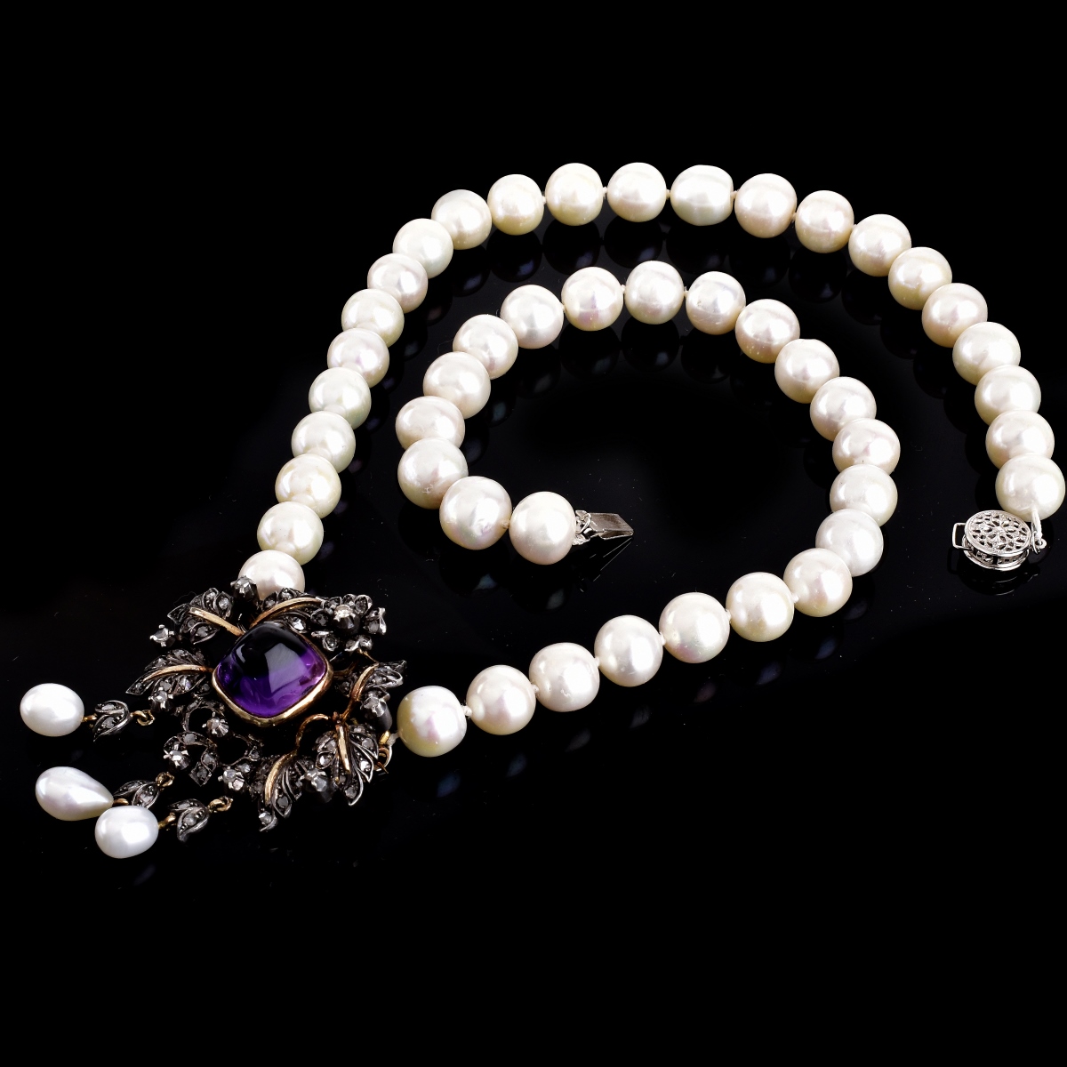 Vintage 8mm Pearl Necklace