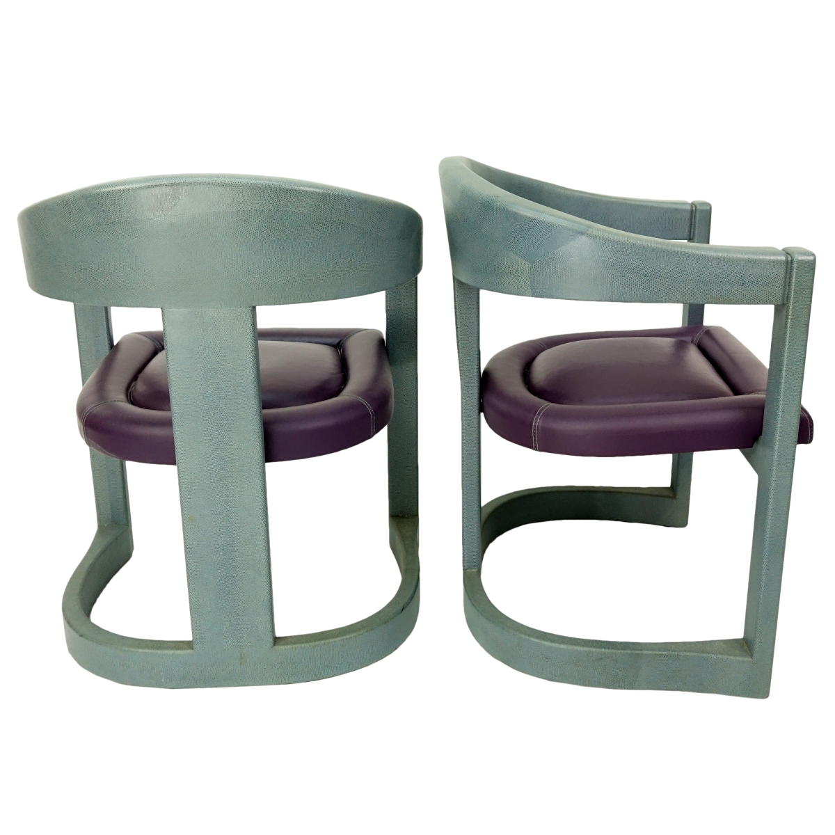 Karl Springer Onassis Chairs