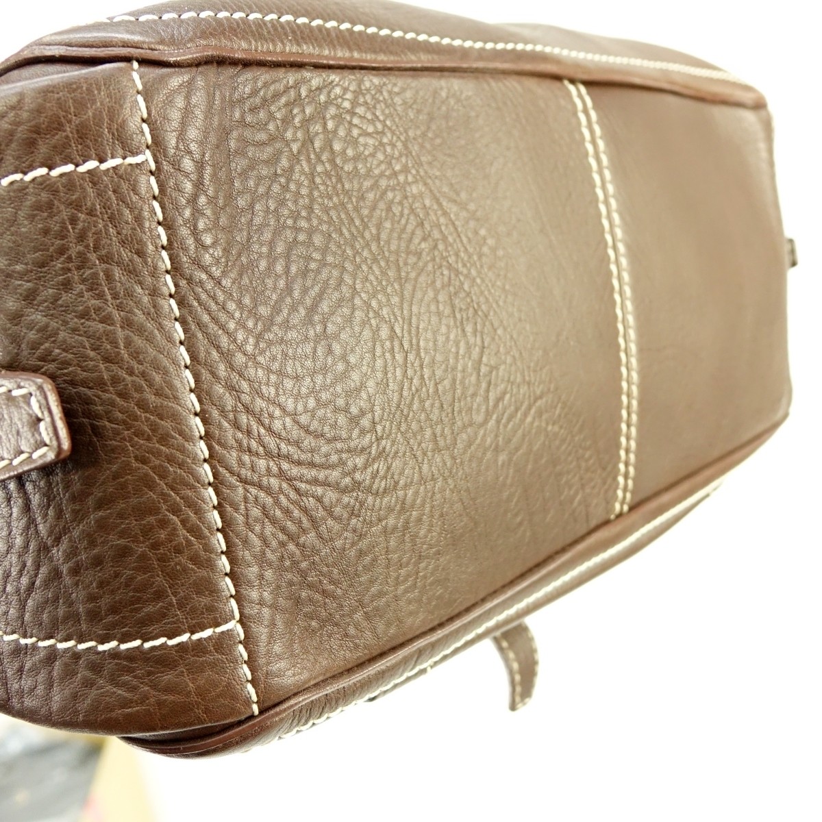 Celine Brown Leather Boogie Bag Front Pocket Bag