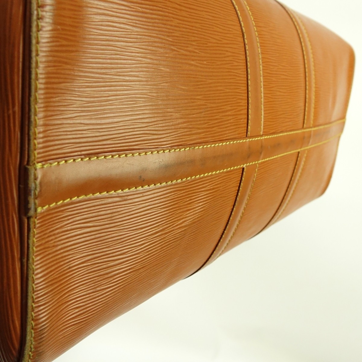 Louis Vuitton Gold Epi Leather Keepall 45 Bag