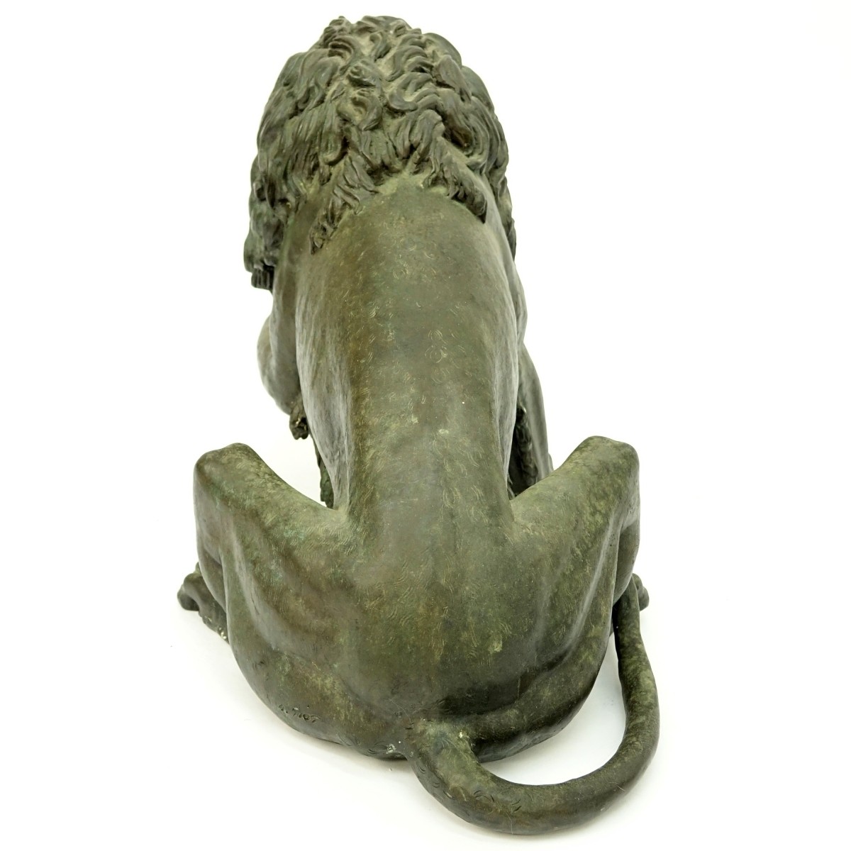 Modern Bronze Sculpture of a Lion