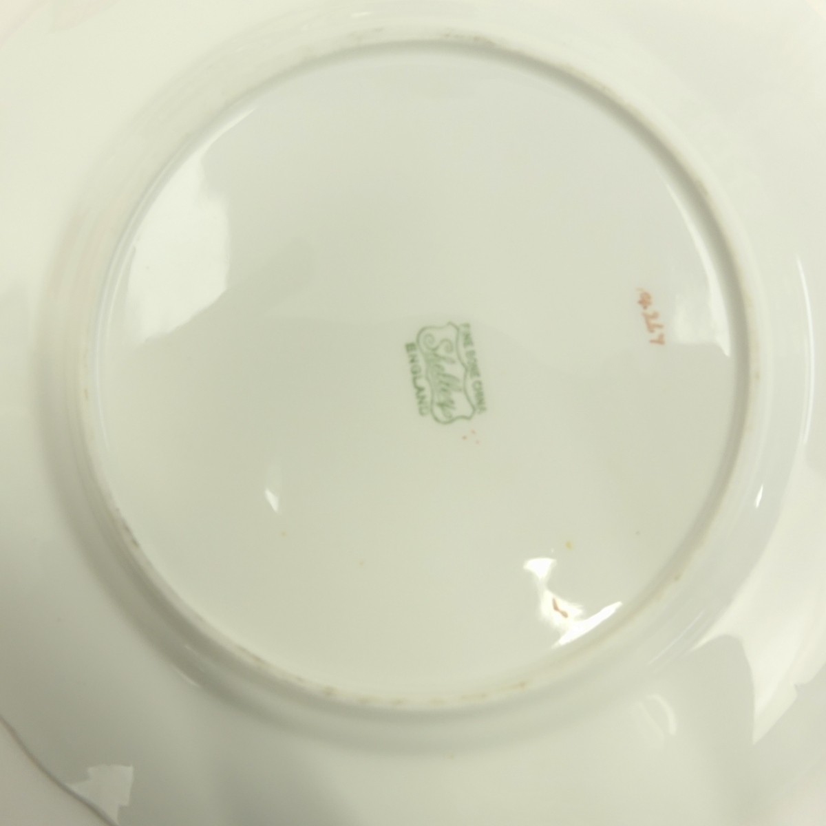 Four English Porcelain 3 Piece Cup And Saucer Sets