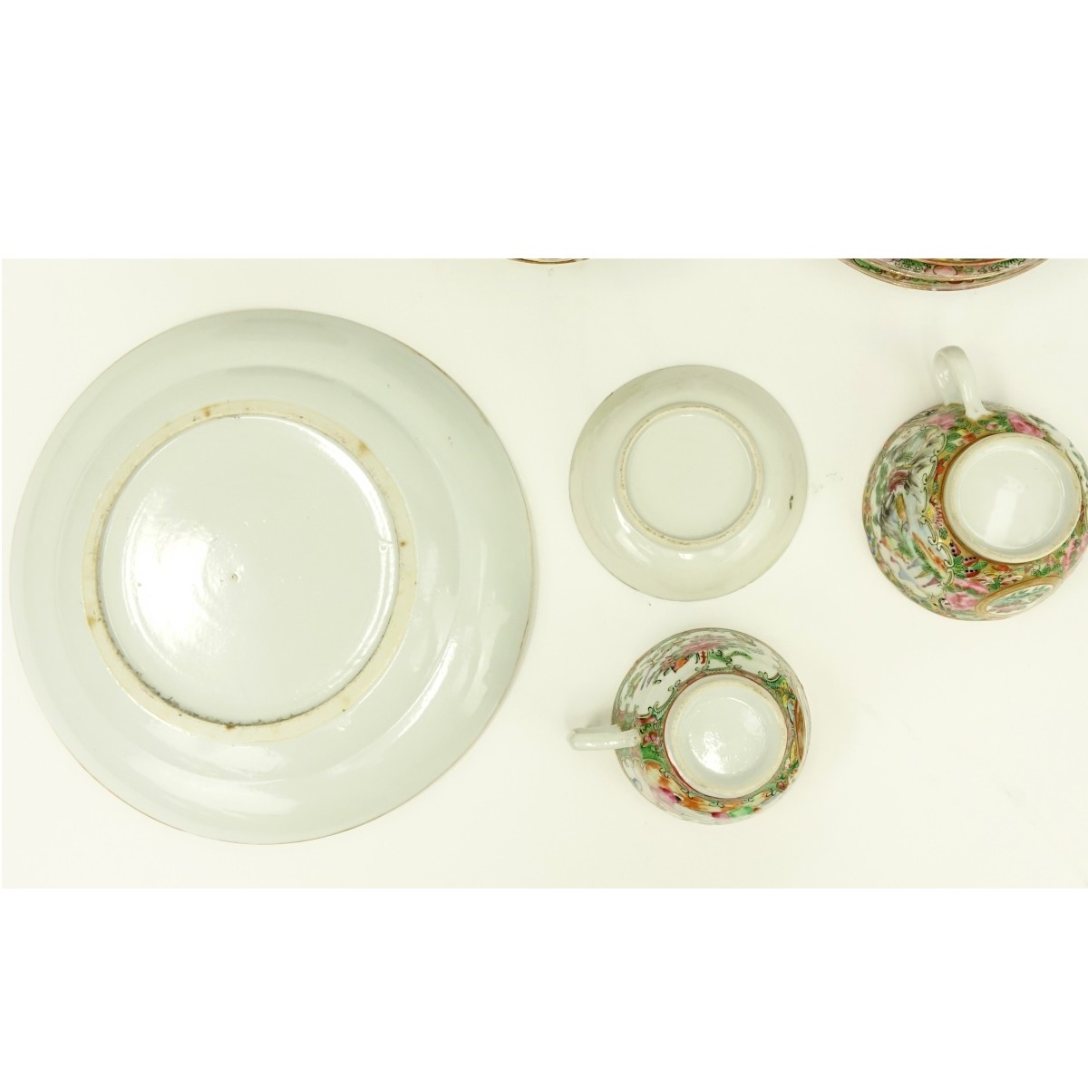 Collection of Chinese Rose Medallion Porcelain
