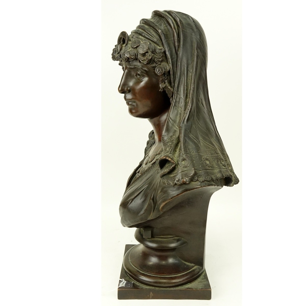 Alois Mayer, German (1855 - 1936) Bronze Clad Bust