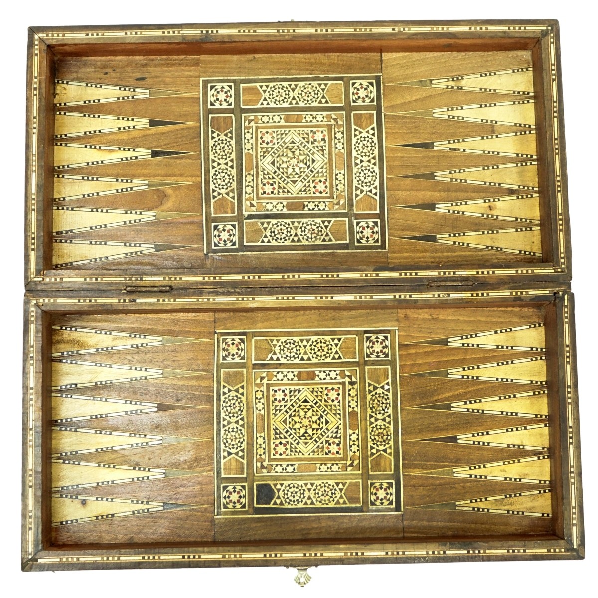 Middle Eastern Marquetry and MOP Inlaid Game board