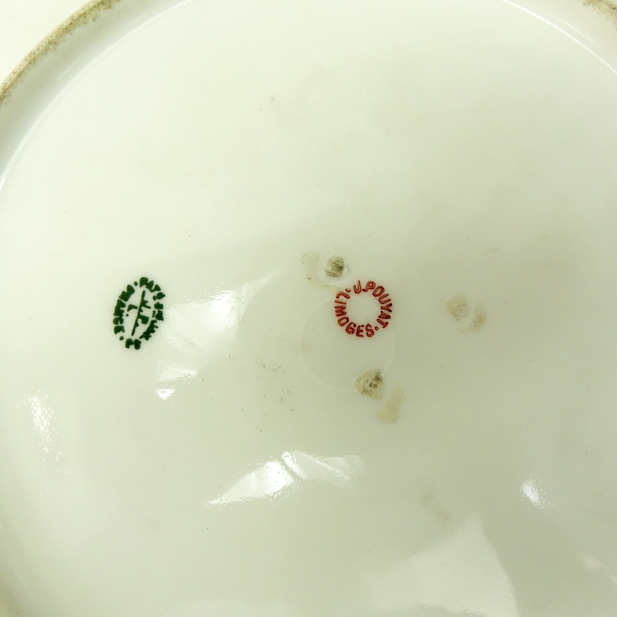 Pair Limoges Orientalist Porcelain Chargers