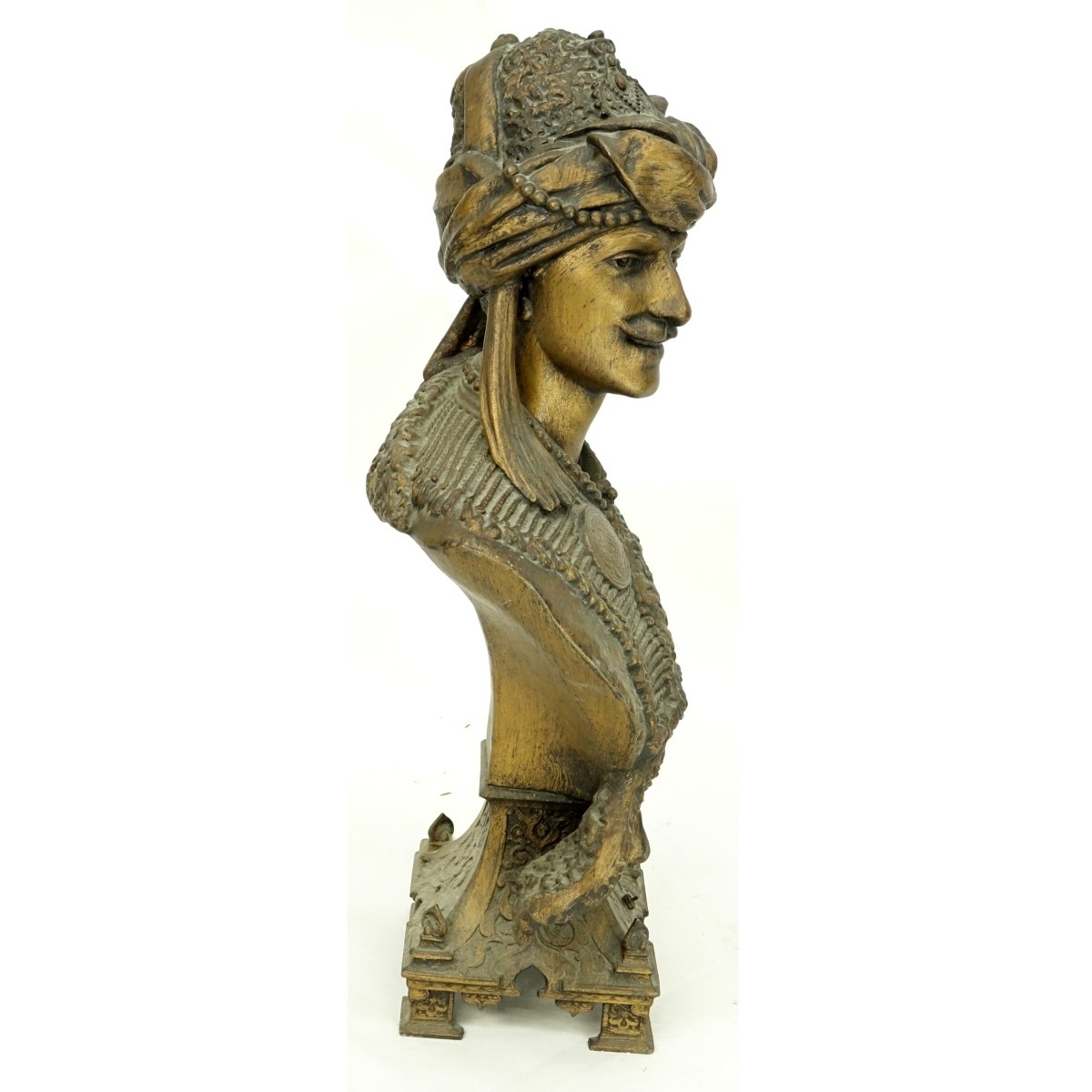 Antique Orientalist French Spelter Sculpture