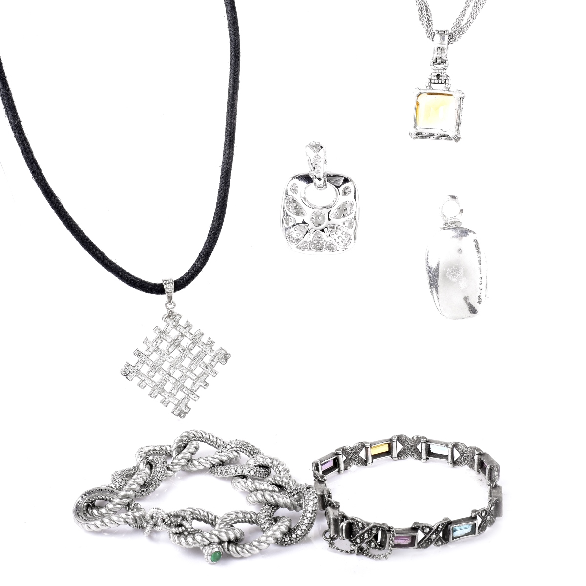 Collection of Sterling Silver Jewelry