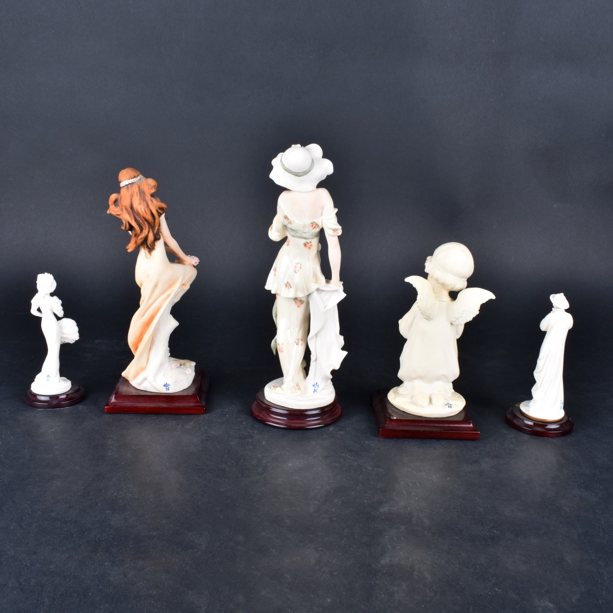 Five (5) Giuseppe Armani Figurines