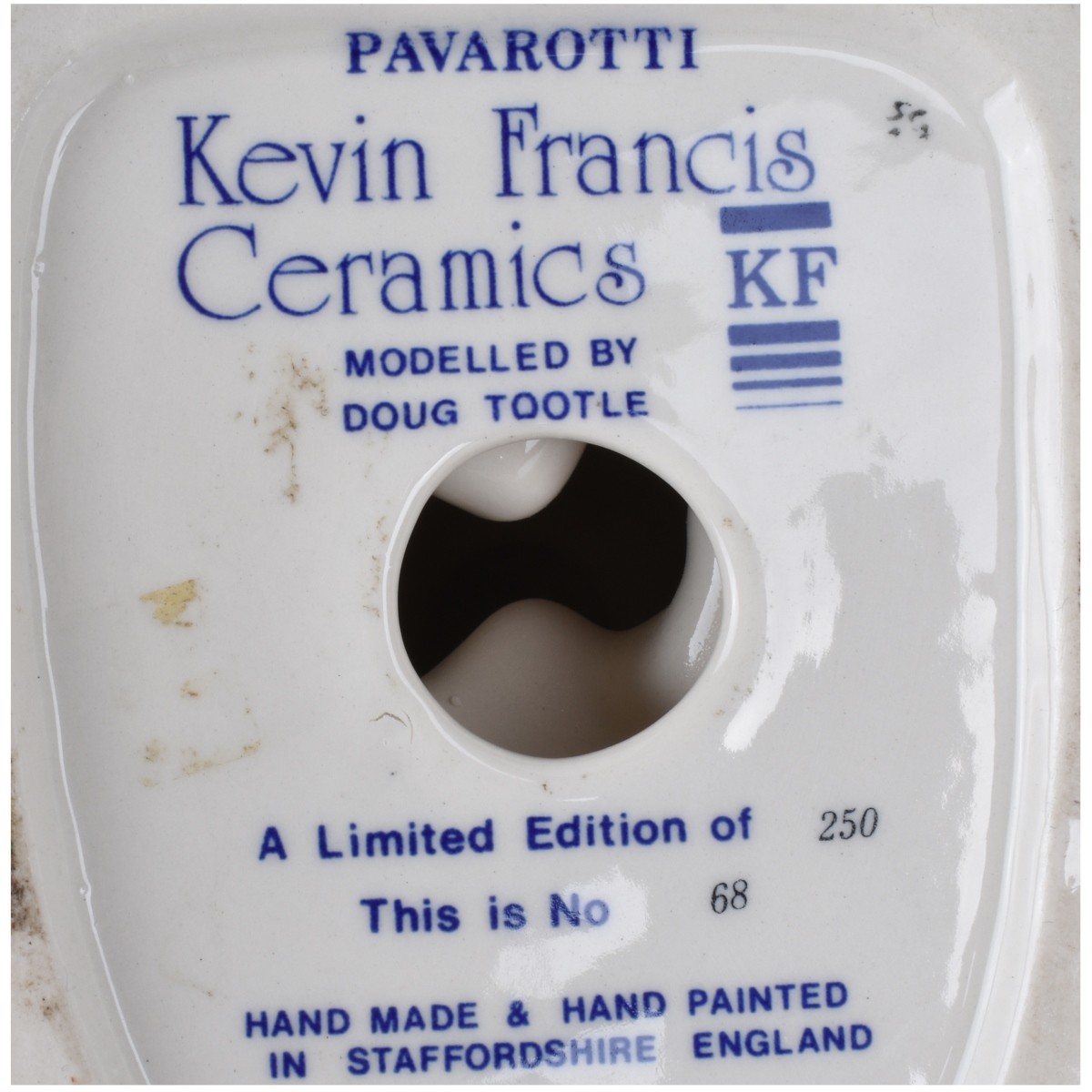 Kevin Francis Ceramic Toby Jug "Pavarotti"