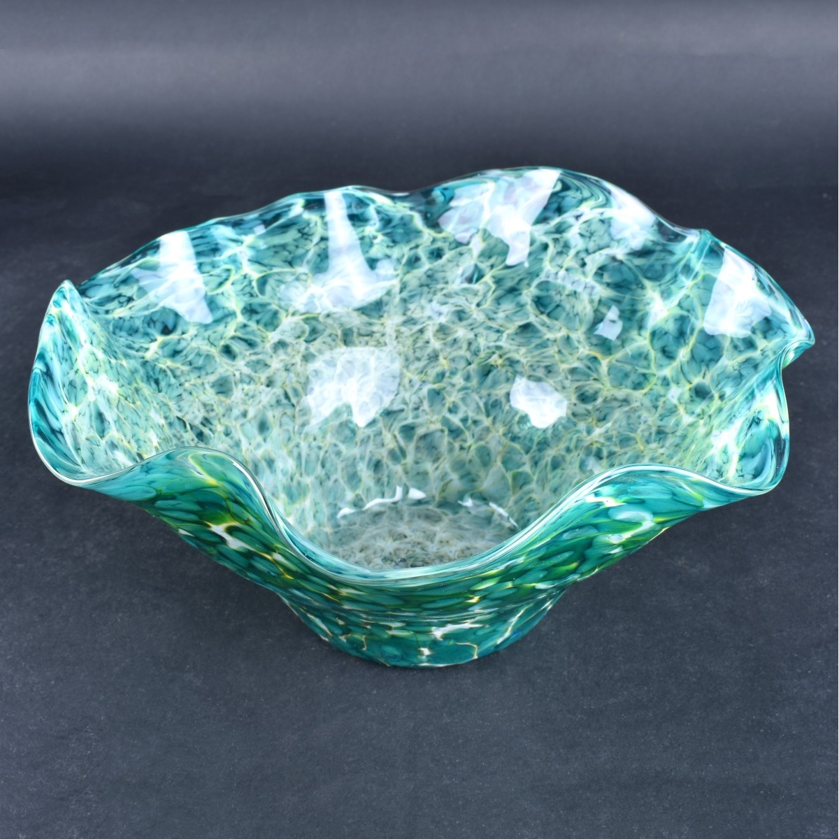 Four (4) Art Glass Bowls