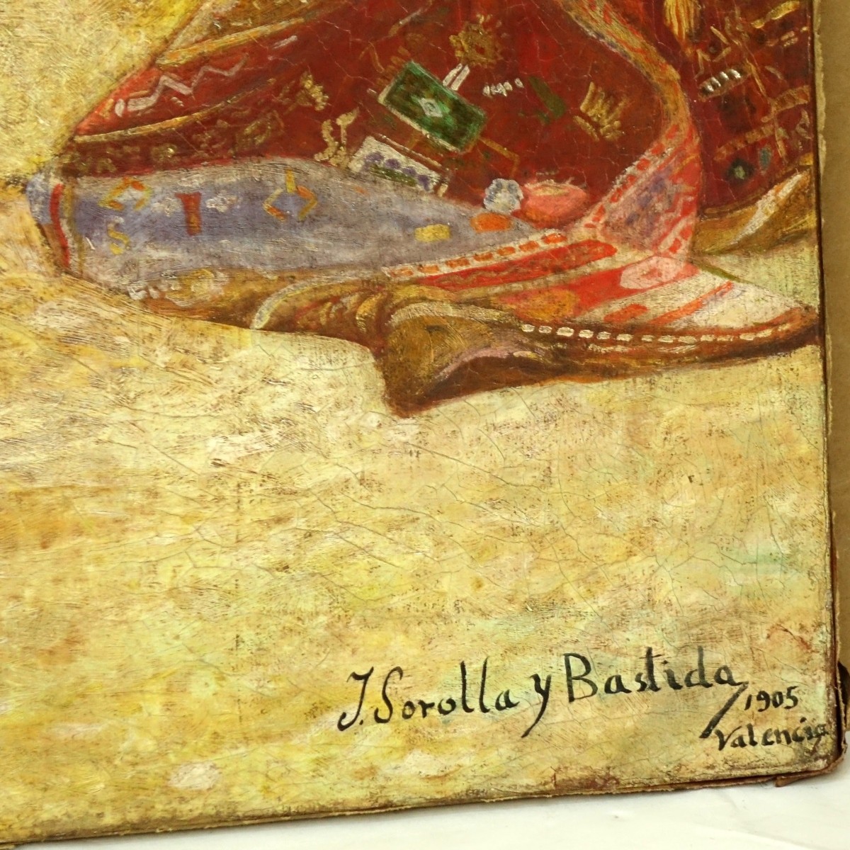 Joaquin Sorolla y Bastida (1863 - 1923) Oil/Canvas