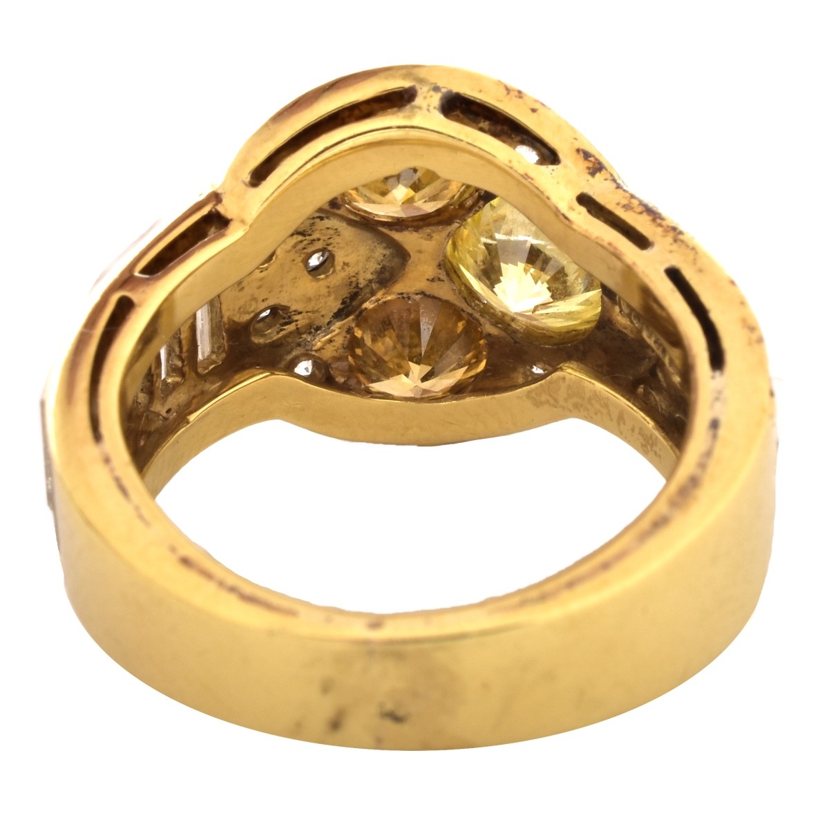 Moba 3.22ct TW Diamond and 18K Gold Ring