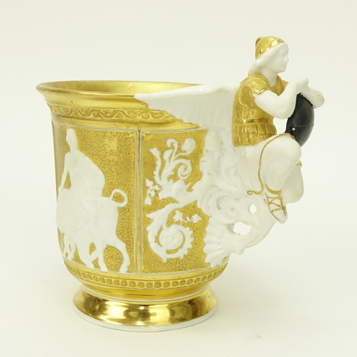 19th Century KPM Porcelain Portrait Cup