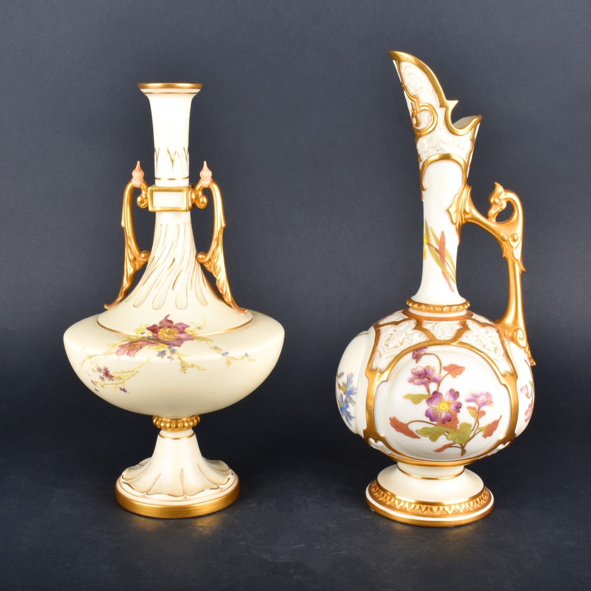 Two (2) Royal Worcester Porcelains