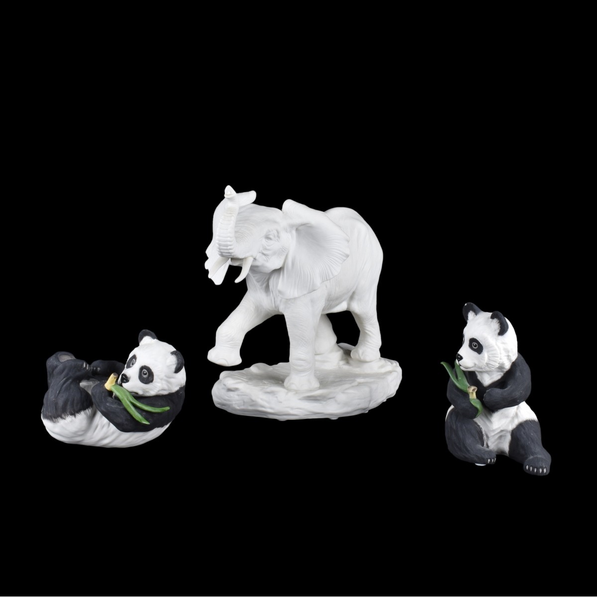 Collection of Three (3) Boehm Animal Figures