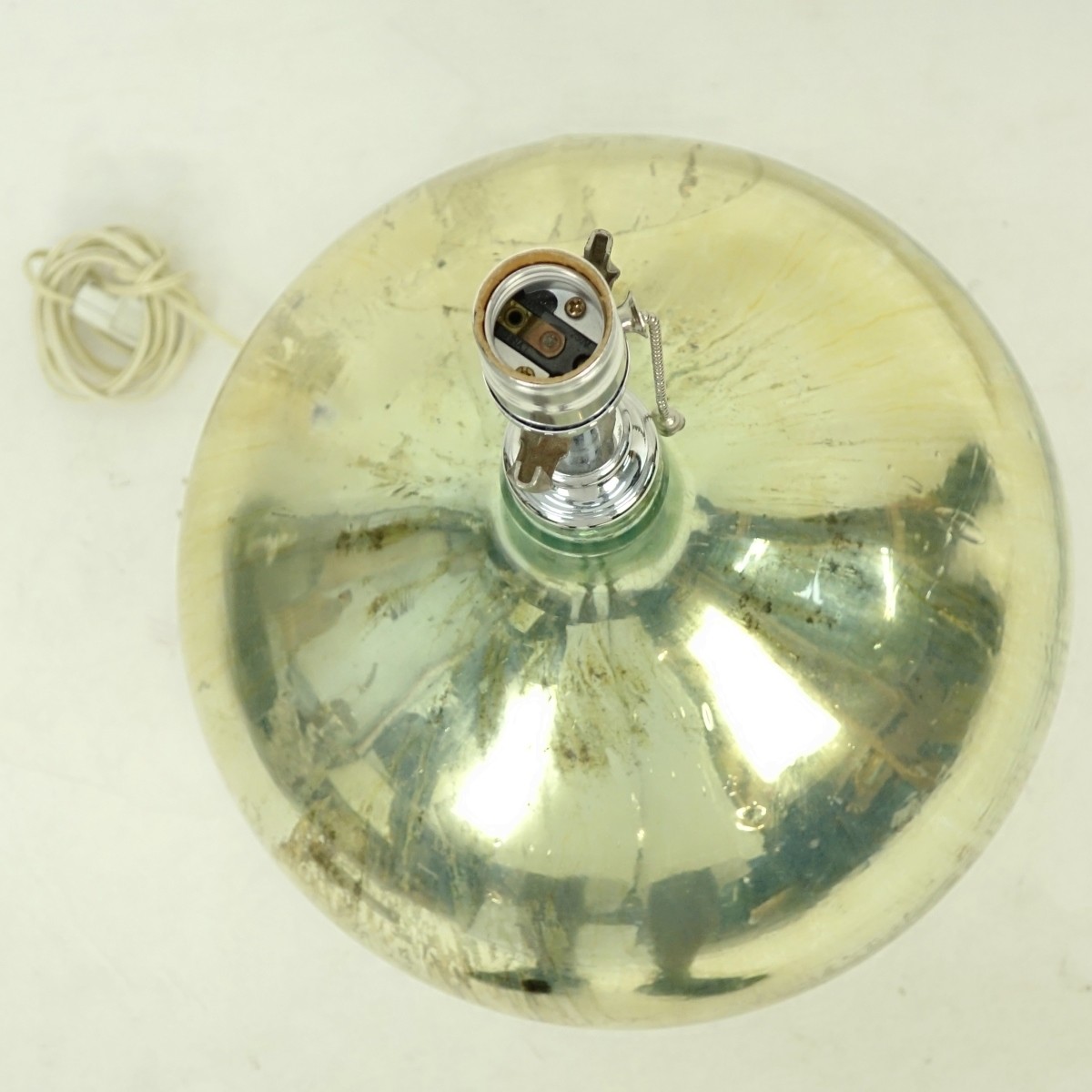 Mercury Glass Lamp