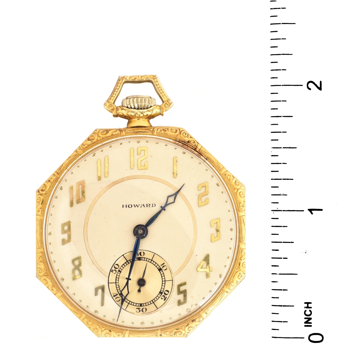 Vintage Howard 14K Gold Pocket Watch