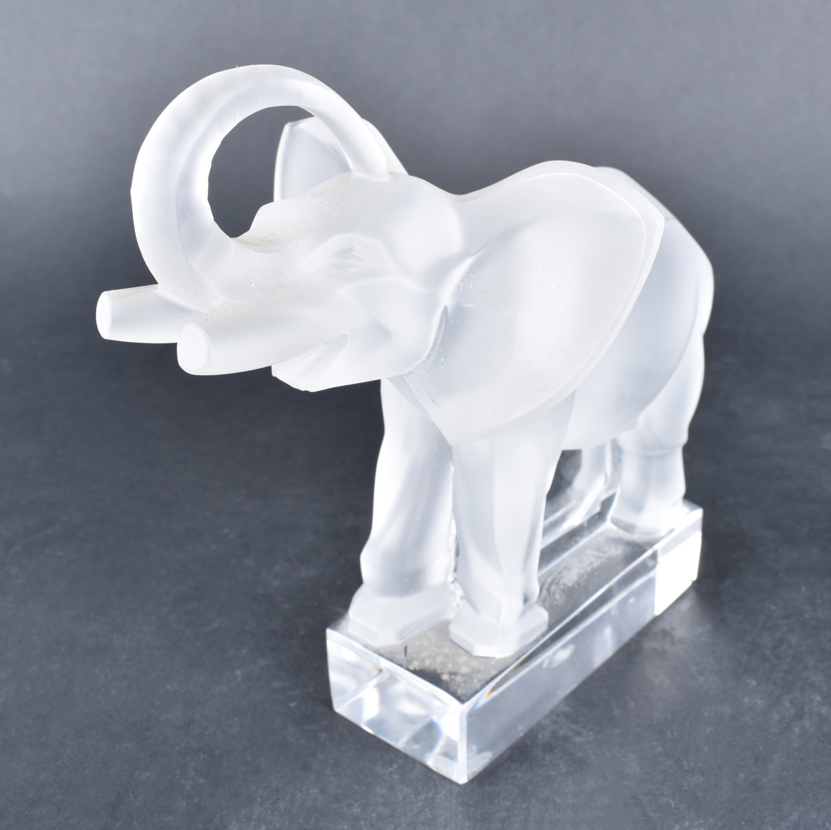 Lalique Elephant Paperweight